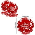 thumbnail image 3 of Costeam 20 Valentine's Day Party Plates, Festive Dinnerware Set, Romantic Celebration Decor, Anniversary Event Supplies, 3 of 6