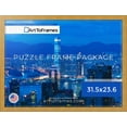 thumbnail image 3 of ArtToFrames 31.5x23.6 Inch - 80x60 CM Gold Puzzle Frame for 1500 piece Puzzles.1.25 Inch Custom MDF Puzzle Frames, Classic Gold - Comes with Economy Acrylic, 3 of 6