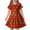 Rouge, variante sur Robes Décontractées Juniors Filles Été à Pois Col Rond Manches Courtes Ajustées Ligne A Mode Robe d'Été, Bleu, 10-13 Ans