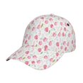 thumbnail image 1 of Fotbe Tulips Flowers Gorro Clásico de Béisbol, Gorra Ajustable con Broche Snapback, Gorro de Exterior de Algodón Suave, 1 of 6