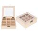 thumbnail image 1 of Caja de Presentación de joyería Salvador Caja de joyería de madera, 1 of 10
