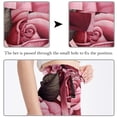 thumbnail image 3 of Rose Stylish Chiffon Summer Beach Dresses for Women, 3 of 6