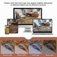 thumbnail image 6 of KUETH Area Rug - 8'x10' Machine Washable Runner Rugs, Non-Slip Vintage Mat for Living Room, Entryway Bedroom Kitchen and Corridor, Brick-red, 6 of 8