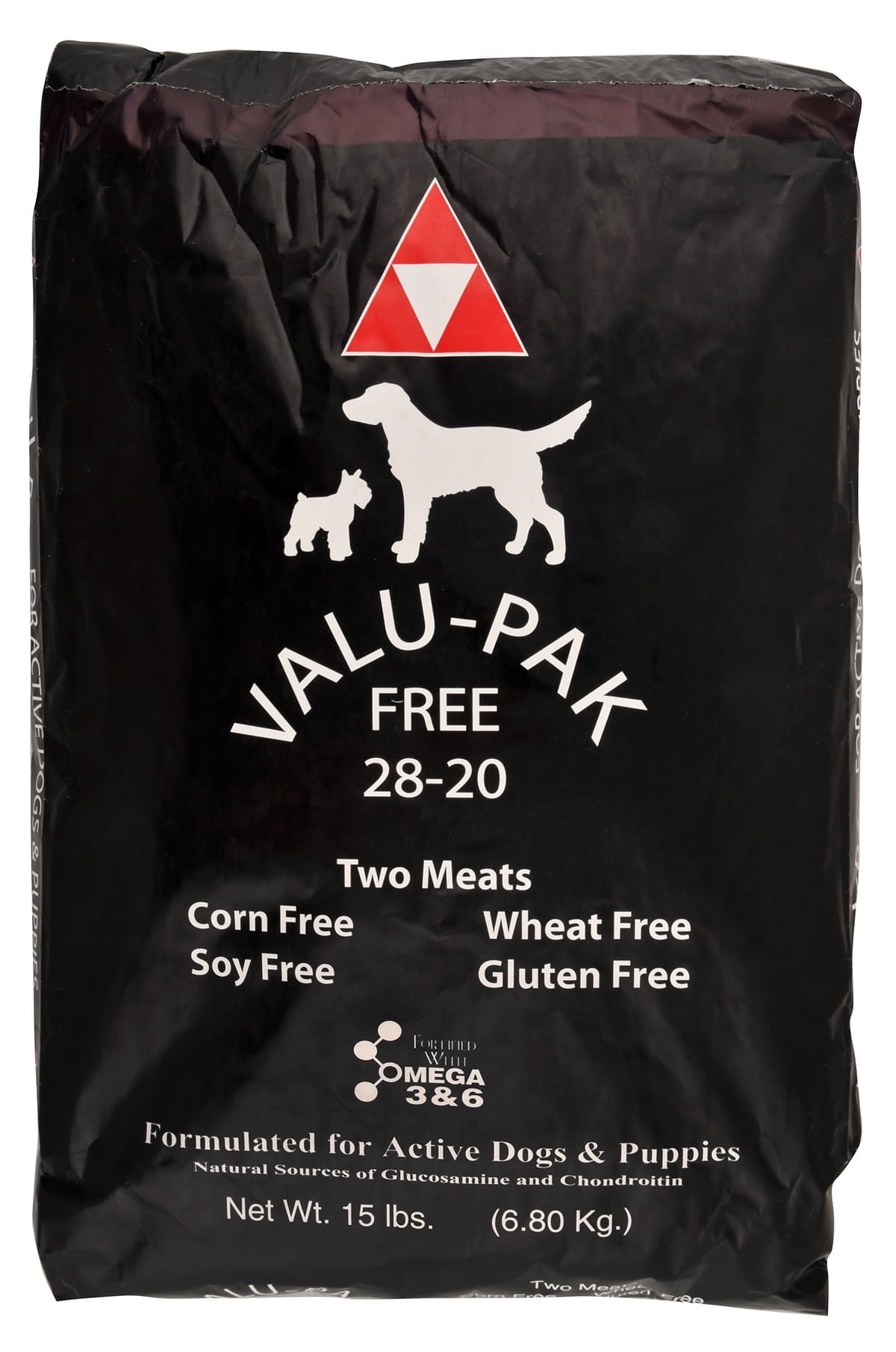 Valu Pak Dog Food Black Bag