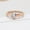 Rose Gold White Diamond, variant on Womens Heart Shaped Ring Titanium Steel Diamond Promise Ring High Quality Durable Elegant Fashion Jewelry Gift For Her