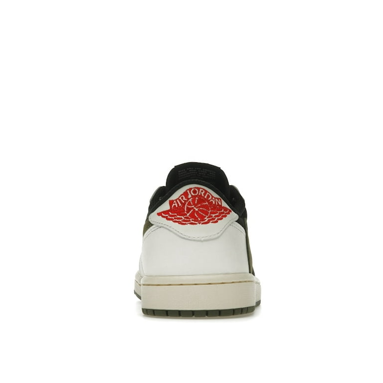 Jordan Women's 1 Retro Low OG SP Travis Scott Olive Sneaker Jordan Women's 1 Retro Low OG SP Travis Scott Olive Sneaker