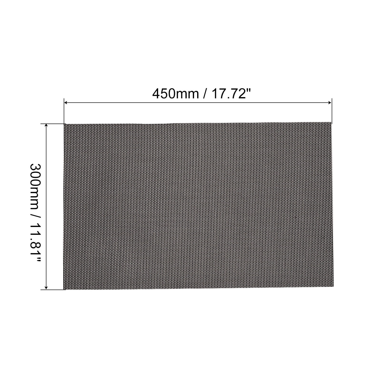 Unique Bargains Durable PVC Washable Woven Place Mat for Dining Tables and Home Use Brown
