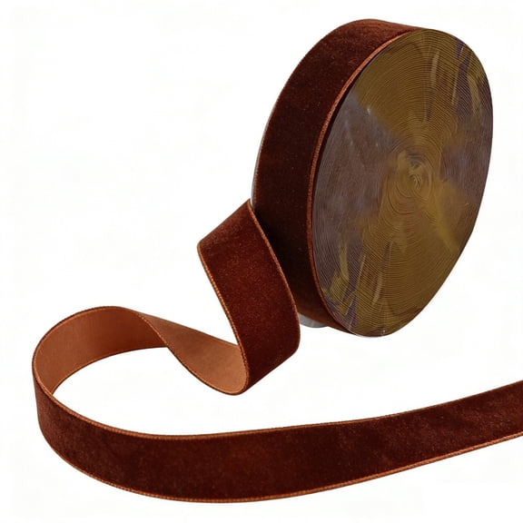 Velvet Ribbon 2.5cm Soft Fabric Ribbon For Wrapping Crafts And Decoration