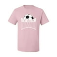 thumbnail image 2 of Wild Bobby, Soccer Dad Better Than a Regular Dad Father's Day Men's Tee, Light Pink, XX-Large, 2 of 6