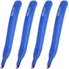 4 Pack Magnetic Staple Remover, Push Full Professional Easy Set for School, Office and Home Blue