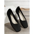 thumbnail image 5 of Women‘s Breathable Hollow Out Anti-Slip Flats  Outdoor Fashion Ballet Dance Two Tone Loafers, 5 of 7