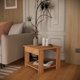 thumbnail image 4 of Mesa Auxiliar Top Living Minimalista Estilo Madera Roble, 4 of 8
