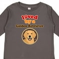thumbnail image 4 of Inktastic Golden Retriever Dog Lover Boys or Girls Long Sleeve Toddler T-Shirt, 4 of 5