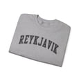 thumbnail image 3 of Reykjavik Iceland Sweatshirt Gifts Crew Neck Shirt Long Sleeve Unisex, 3 of 7
