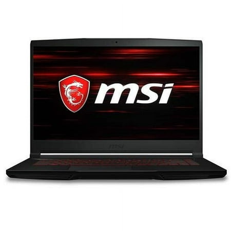 MSI GF63 15.6" Full HD Gaming Notebook Computer, Intel Core i5-8300H 2.30GHz, 8GB RAM, 256GB SSD, NVIDIA GeForce GTX 1050 4GB, Windows 10 Home