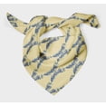thumbnail image 3 of Bimba Beige Laurel Leaves Printed Pure Silk Scarf Neck Wrap Summer Hair Bandanas For Women 40 x 80 Inches, 3 of 6