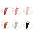 thumbnail image 4 of Biekopu Kids Girls Knee High Socks Cartoon Animal Print Elastic Tube Stockings for Toddler Baby, 4 of 7