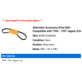 thumbnail image 2 of Alternator Accessory Drive Belt - Compatible with 1994 - 1997 Jaguar XJ6 1995 1996, 2 of 2