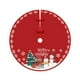 thumbnail image 1 of Falda para árbol de Navidad de 90 cm de diámetro, tapete para árbol de fiesta, suministros navideños, árbol de Navidad Estilo D, 1 of 9
