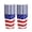 Red, variant on 40 Pcs 4th of July Patriotic Paper Plates - 7" Disposable Plates for Independence Day, Memorial Day, and Veterans Day Party Supplies - Red White Blue Dinnerware for Celebrations (A)