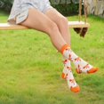 thumbnail image 4 of Women's Socks Spring New Creative Cartoon Animal Hedgehog Rabbit Cow Bee Tide Sock Cute Harajuku Fashion Fun Jacquard Stocking 12 35-42, 4 of 6