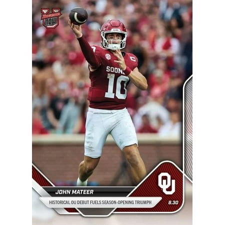 NCAA 2025 Bowman U Now Football John Mateer #2