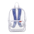 thumbnail image 6 of Eastsport Unisex 16" Success Clear Backpack Bundle with Padded Laptop Sleeve, Cheerful Flowers, 6 of 11