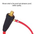 thumbnail image 4 of WP-9 Cable de manguera roja Cables Soldaduras TIG Antorcha Conector rápido, 4 of 6