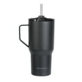 thumbnail image 4 of Swiss Tech Becher Black 30oz Water Bottle with Handle, Triple-Wall Copper Lined, Leak Proof, 4 of 11