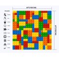thumbnail image 2 of Building s Backdrop Toy Bricks Photography Background for Kids Party 6X6FT Party Supplies Photo Booth Props, 2 of 5