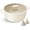 Coconut White, variant on Ceramic Nonstick Stock Pot with Silicone Rim Glass Lid, 4.5/7QT Soup Pot Casserole, Cooking Pot, Induction Compatible, Dishwasher Safe, Ideal for Pasta & Stews, Coconut White