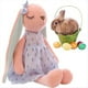 thumbnail image 2 of A Conejito de Peluche, Muñeco de 17,7 Pulgadas, Conejo de Peluche, Conejo Abrazable, Navidad, Pascua, Regalo para Niñas, Decoraciones de Habitación, 2 of 7