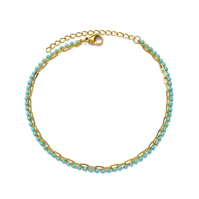 Icftzwe Sun Hollow Bracelets For Women Stainless Steel Hand Chain intage Sunflower Anklet Boho Foot Jewelry Accessories