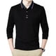 thumbnail image 4 of Playera Manga Larga Moda Tipo Polo Casual Comoda Hombre, 4 of 6