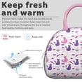 thumbnail image 4 of Cat Mom Lunch Bag – Adorable Kitty Pattern with Cute Paws, Ideal for Cat Lovers, 4 of 4