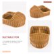 thumbnail image 3 of Homoyoyo Cesta Práctica Para Guardar Zapatillas Y Resistente Con Material PP Color Marrón Claro, 3 of 8