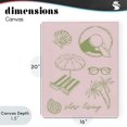thumbnail image 4 of Stupell Industries Coastal Slow Beach Living Canvas Art, 16 x 20, by The Prints Vibe, 4 of 8