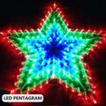 thumbnail image 1 of 1~10PCS LED Decoration Light Peacock Love Five-pointed Star Atmosphere Lamp For Room Christmas Wedding Party Colorful Decorative, 1 of 5