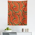 thumbnail image 1 of Fruits Tapestry, Refreshing Watermelon Slices Summer Season Tropical Organic Yummy Design, Fabric Wall Hanging Decor for Bedroom Living Room Dorm, 5 Sizes, Red Hunter Green, by Ambesonne, 1 of 1