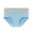 Light Blue, variant on Rbaofujie Women's Underwear Cotton High Waisted Full Coverage Briefs Soft Breathable Panties Dark Gray 3XL Tummy Control Thong