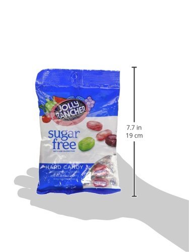 Jolly Rancher Sugar Free Hard Candy Assortment Peg Bag - 3.6 oz - 3 pk