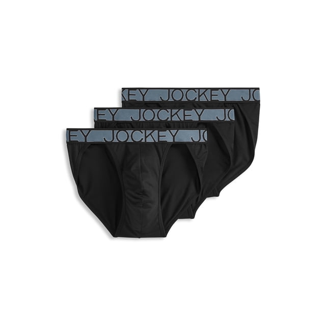 Jockey String Bikini Extensible en Microfibre pour Hommes - Lot de 3
