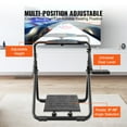thumbnail image 6 of VEVOR Foldable Racing Steering Wheel Stand, Height Adjustable Universal Base Compatible with Logitech & Thrustmaster Racing Wheel and Pedal, Heavy-duty Frame Standard GT/Formula Seating Portable, 6 of 9
