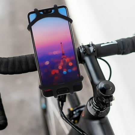 HEMOTON 2pcs Bike Cellphone Holder Bike Phone Stand Riding Bike Phone Mount Bike Phone Holder