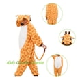 thumbnail image 2 of Pijama Joyxiam para niños con forma de jirafa, de franela, de 8 a 10 años, 2 of 5