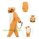 thumbnail image 2 of Pijama Joyxiam para niños con forma de jirafa, de franela, de 8 a 10 años, 2 of 5