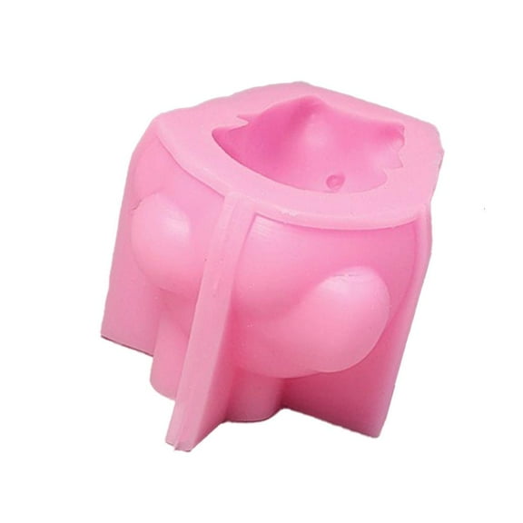 AOOOWER Piggy Animal Shape Silicone Molds Epoxy Resin Molds for Candle Making Fondant Silicone Molds for Chocolate Cake Baking
