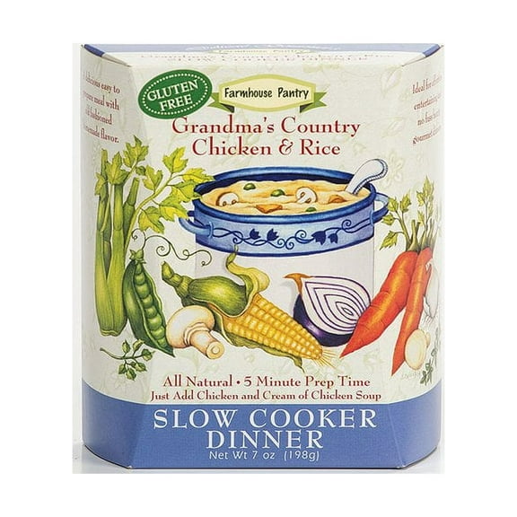 Slow Cooker Country Chicken & Rice
