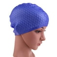 thumbnail image 5 of Gorro Natación para Adultos Cubierta Impermeable Silicona Con Forma Gota Rosa, 5 of 5