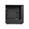 thumbnail image 3 of NZXT H5 Flow - All Black CC-H51FB-01 Black SGCC Steel, Tempered Glass ATX, Micro-ATX, mini-ITX Computer Cases, 3 of 5